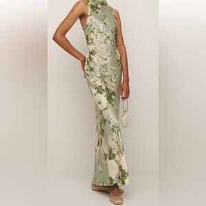 Reformation Anaiis Silk Dress - Size 6